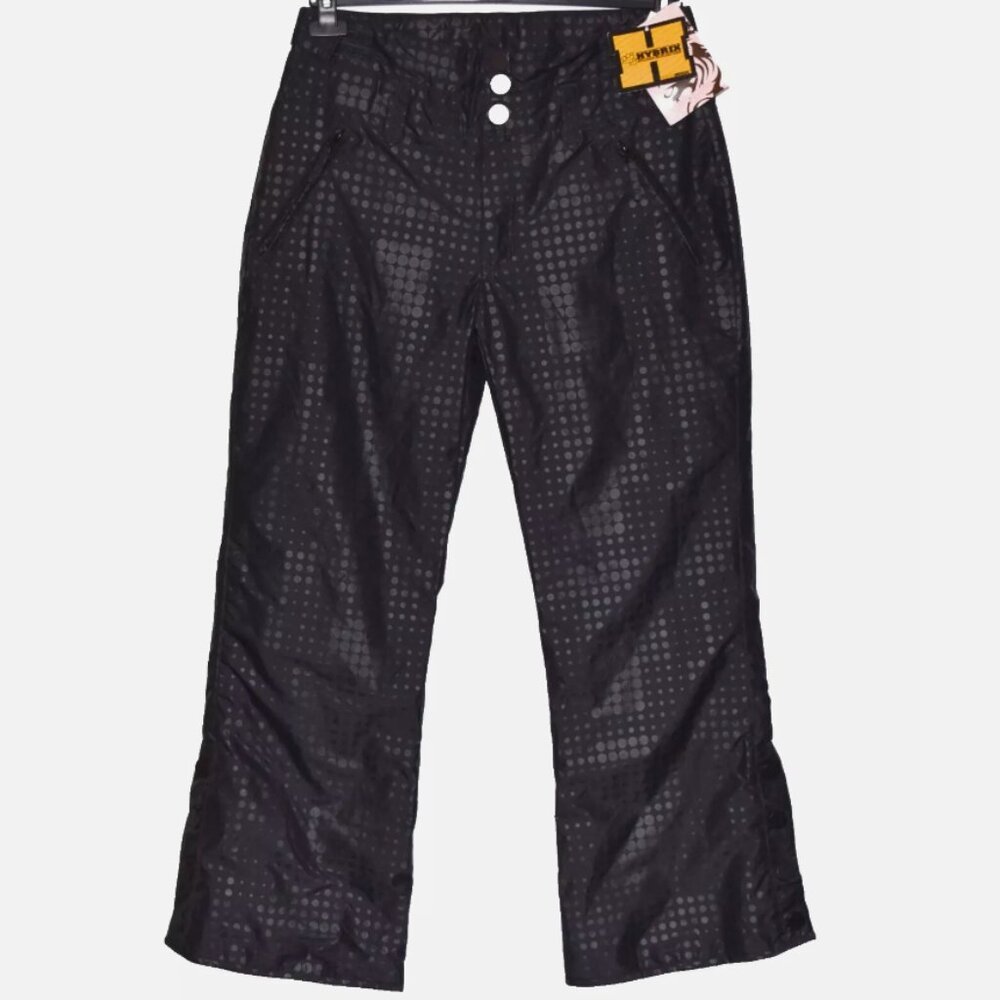 New FIVE FIFTY Five Triple Nickel Black Dot Print Waterproof Ski Winter Pants L